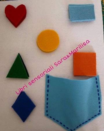 Figure geometriche con tasca